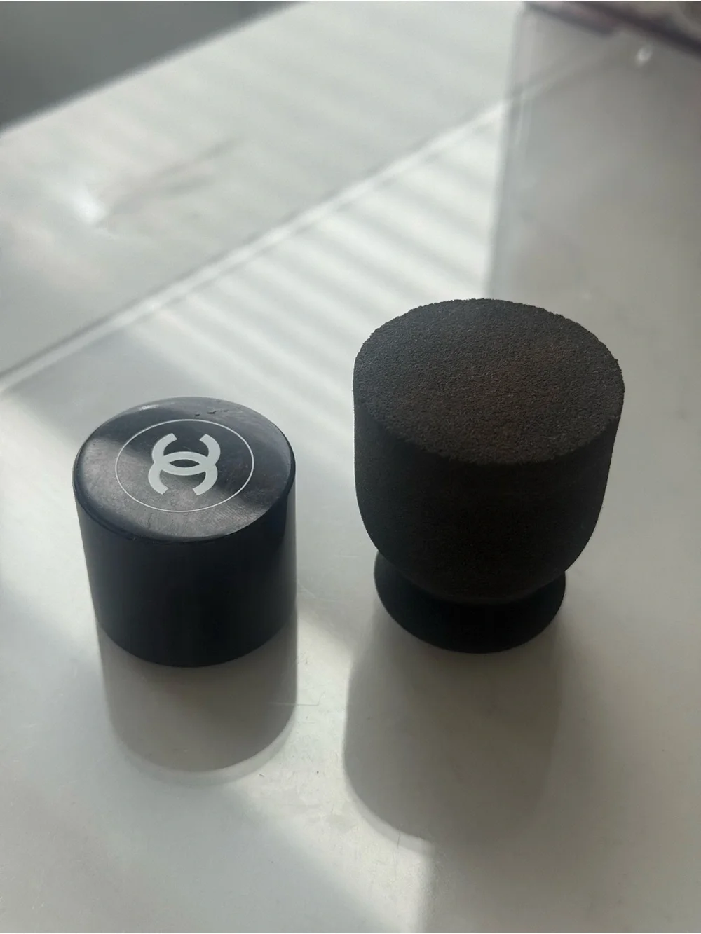 CHANEL Black Makeup Sponge